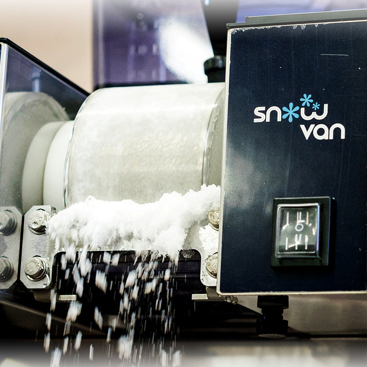 Snowvan Bingsu Machine - Snowflakes Ice Machine for Snowy Desserts