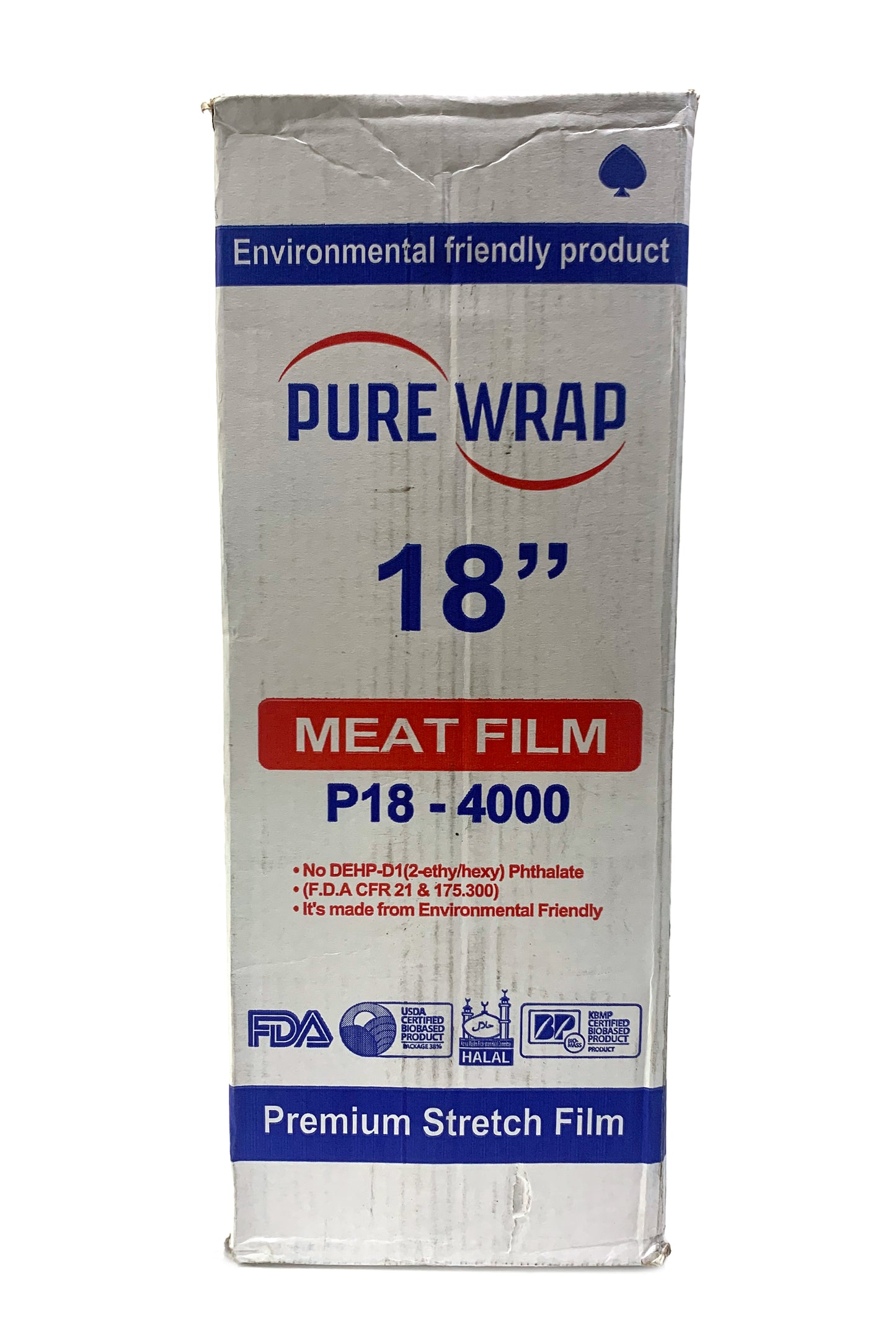 Foodservice/Meat Wrapping Plastic Film - 18" x 4000'